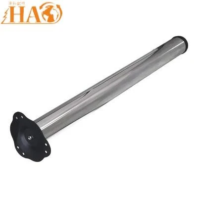 Table Leg Adjustable Steel Round Furniture Leg